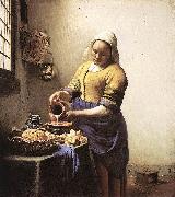 Jan Vermeer The Milkmaid china oil painting reproduction